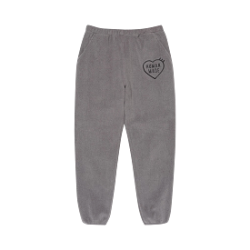 HUMAN MADE FLEECE PANTS - GREY