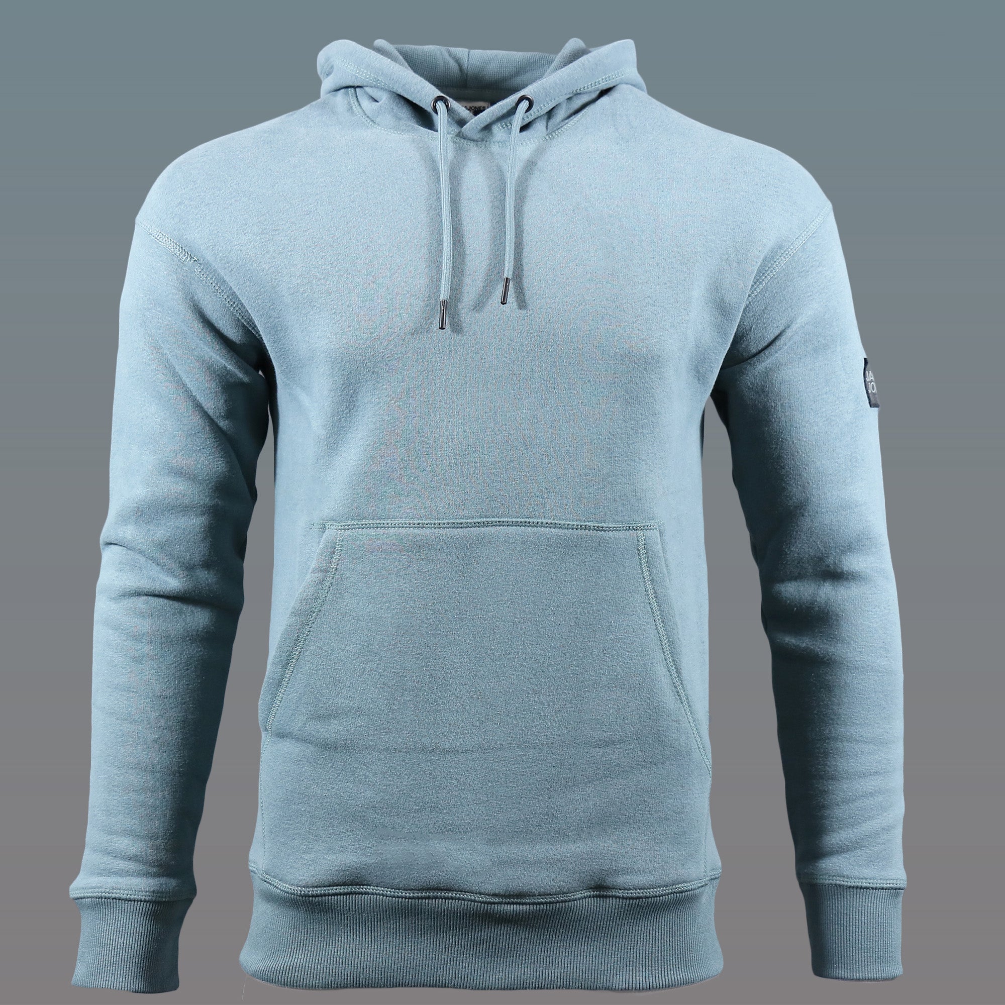 Jack And Jones Trooper Blue Pullover Hoodie | Teal Hoodie