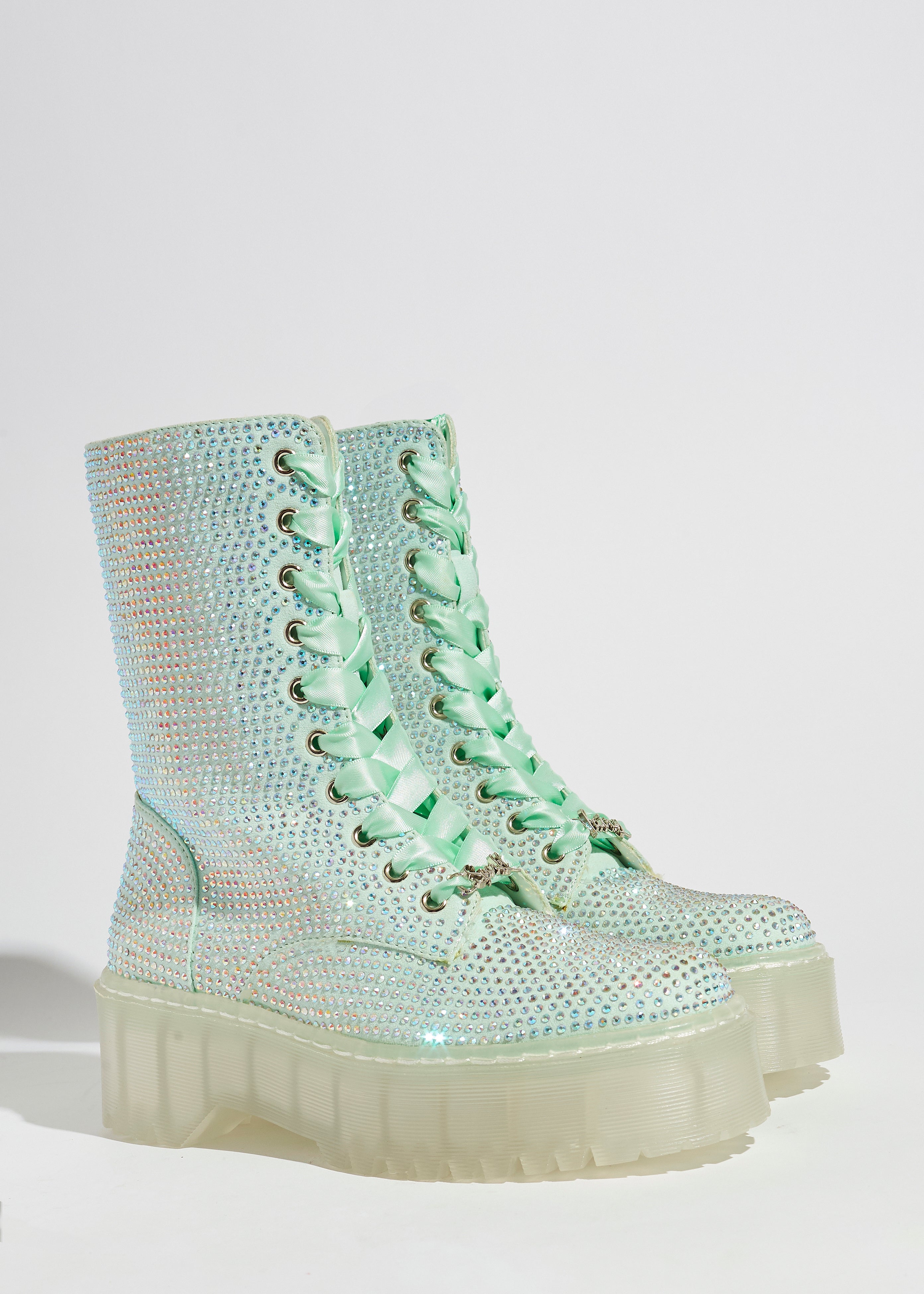 Jade Combat Boot