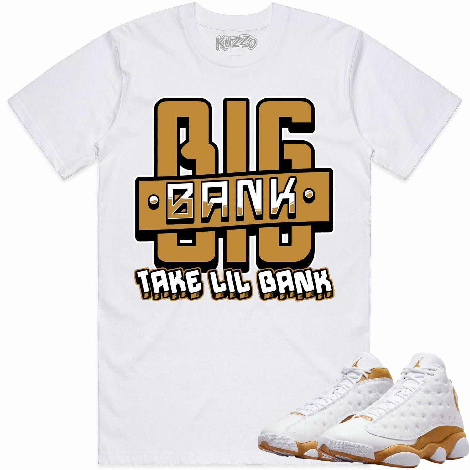 Jordan 13 Wheat 13s Shirt to Match - WHEAT BIG BANK