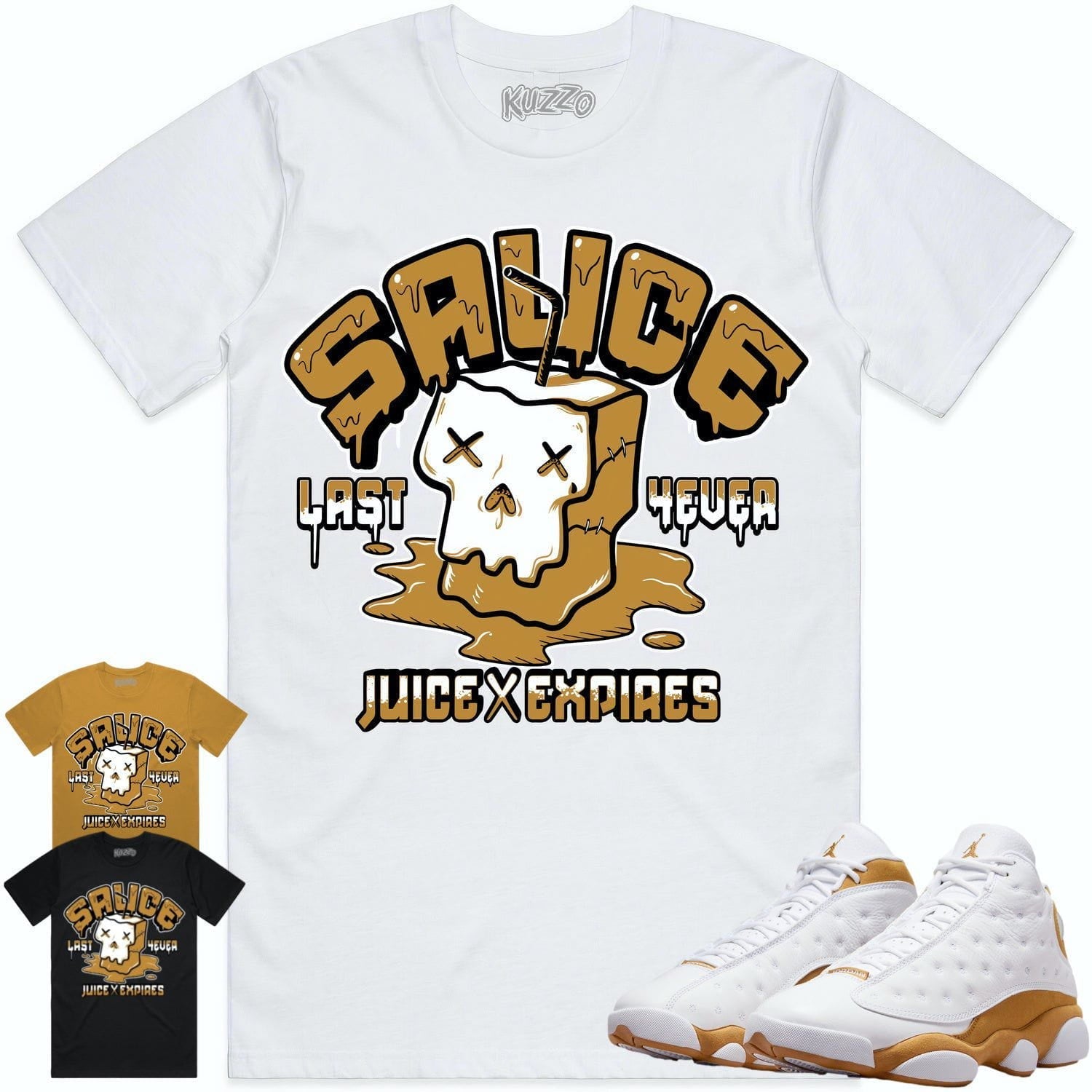 Jordan 13 Wheat 13s Shirt to Match - WHEAT SAUCE