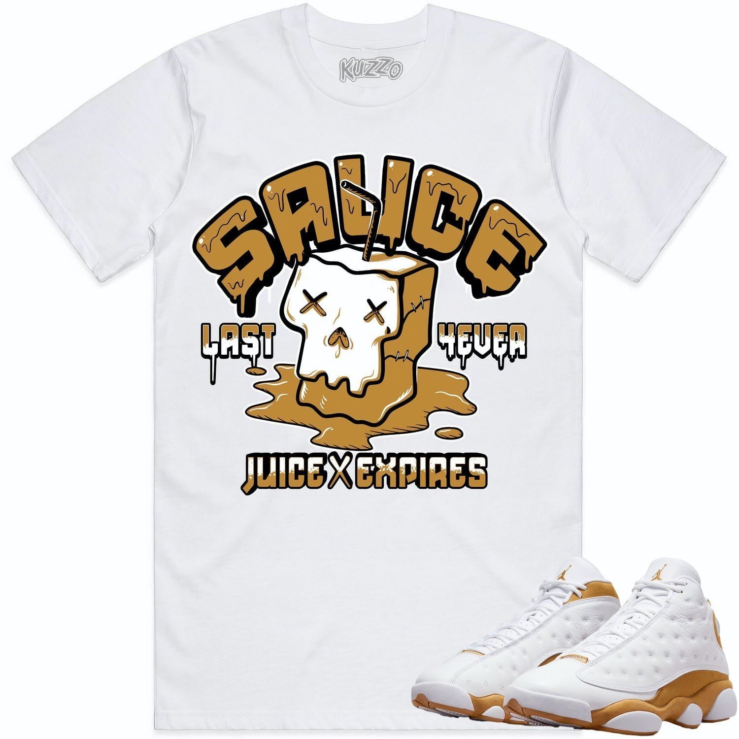 Jordan 13 Wheat 13s Shirt to Match - WHEAT SAUCE