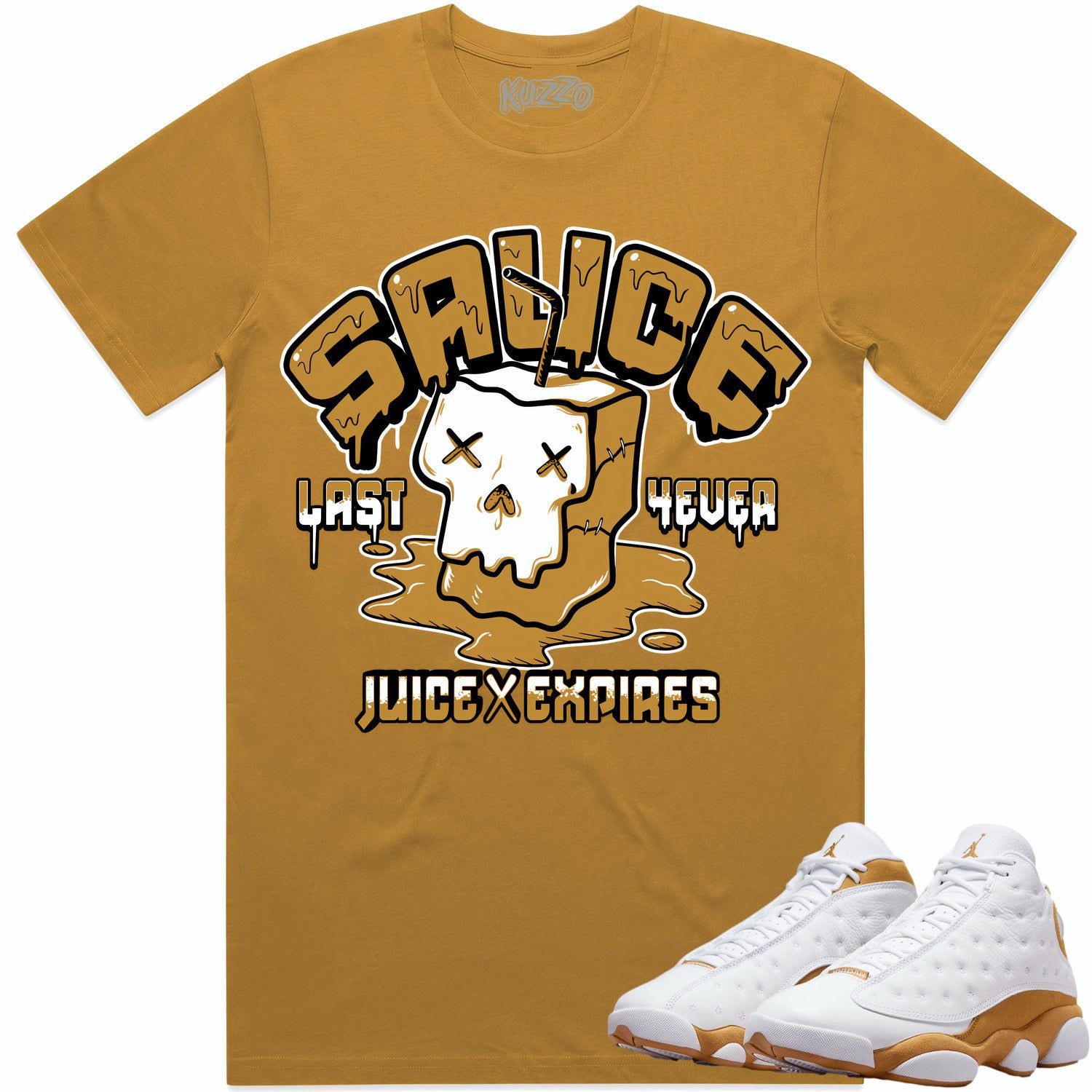 Jordan 13 Wheat 13s Shirt to Match - WHEAT SAUCE