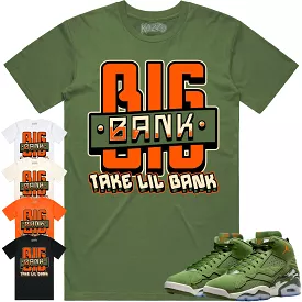 Jordan MVP Olive Sky J Shirt to Match - CELADON BIG BANK