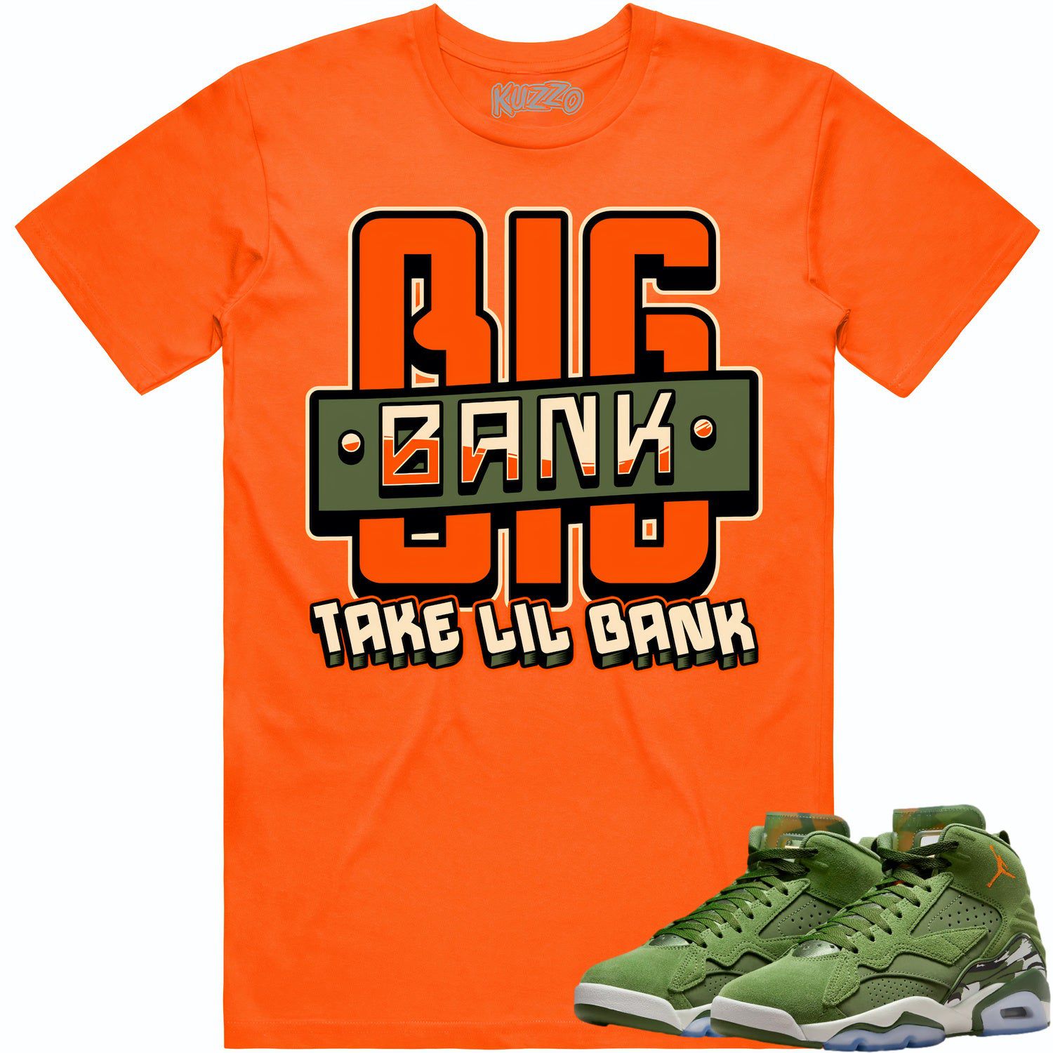 Jordan MVP Olive Sky J Shirt to Match - CELADON BIG BANK