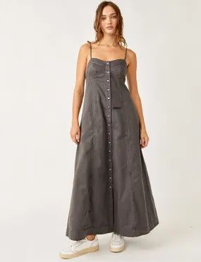 Just Jill Maxi Dress, Black Pearl