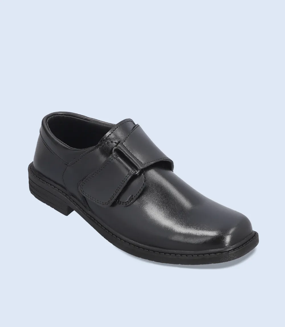 KB0049-BLACK-Boys Casual School Shoes