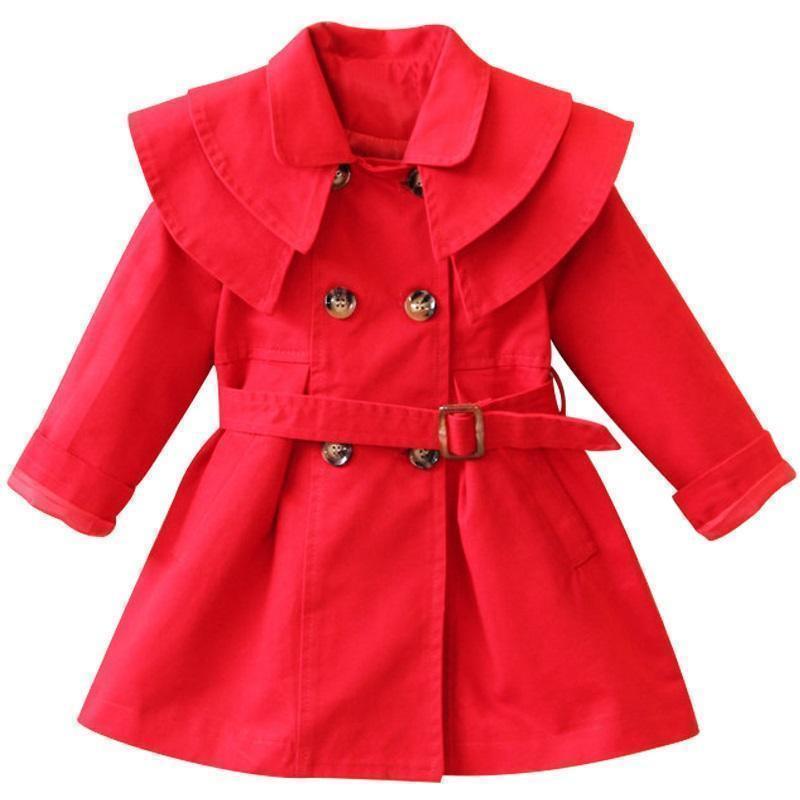 Kids Trench Coat Children Fashion Jacket