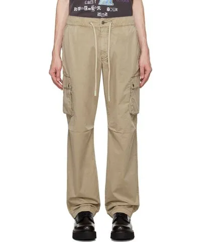 Ksubi Taupe Krush Cargo Pants