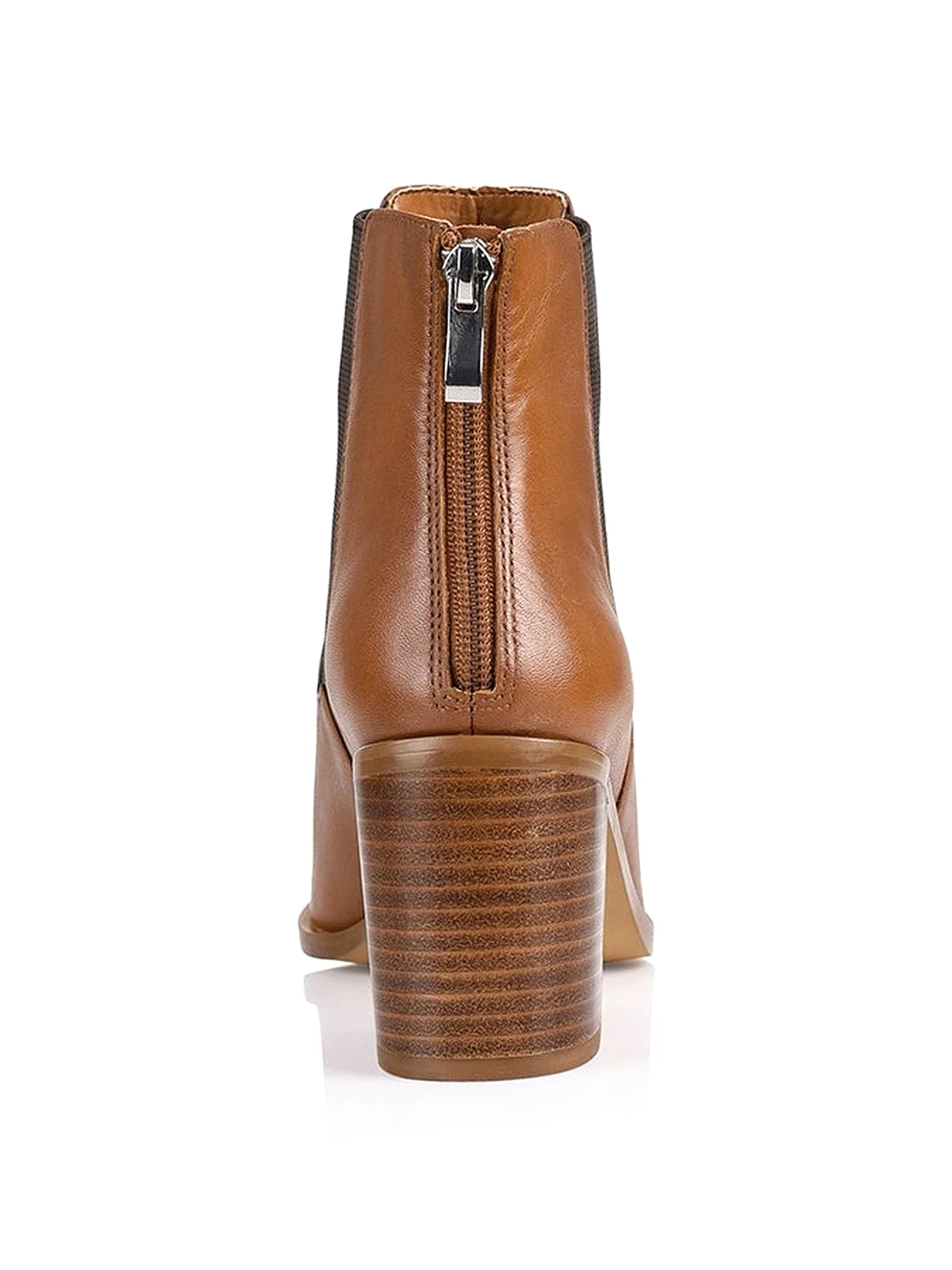 Laurah Chelsea Ankle Boots - Tan Leather