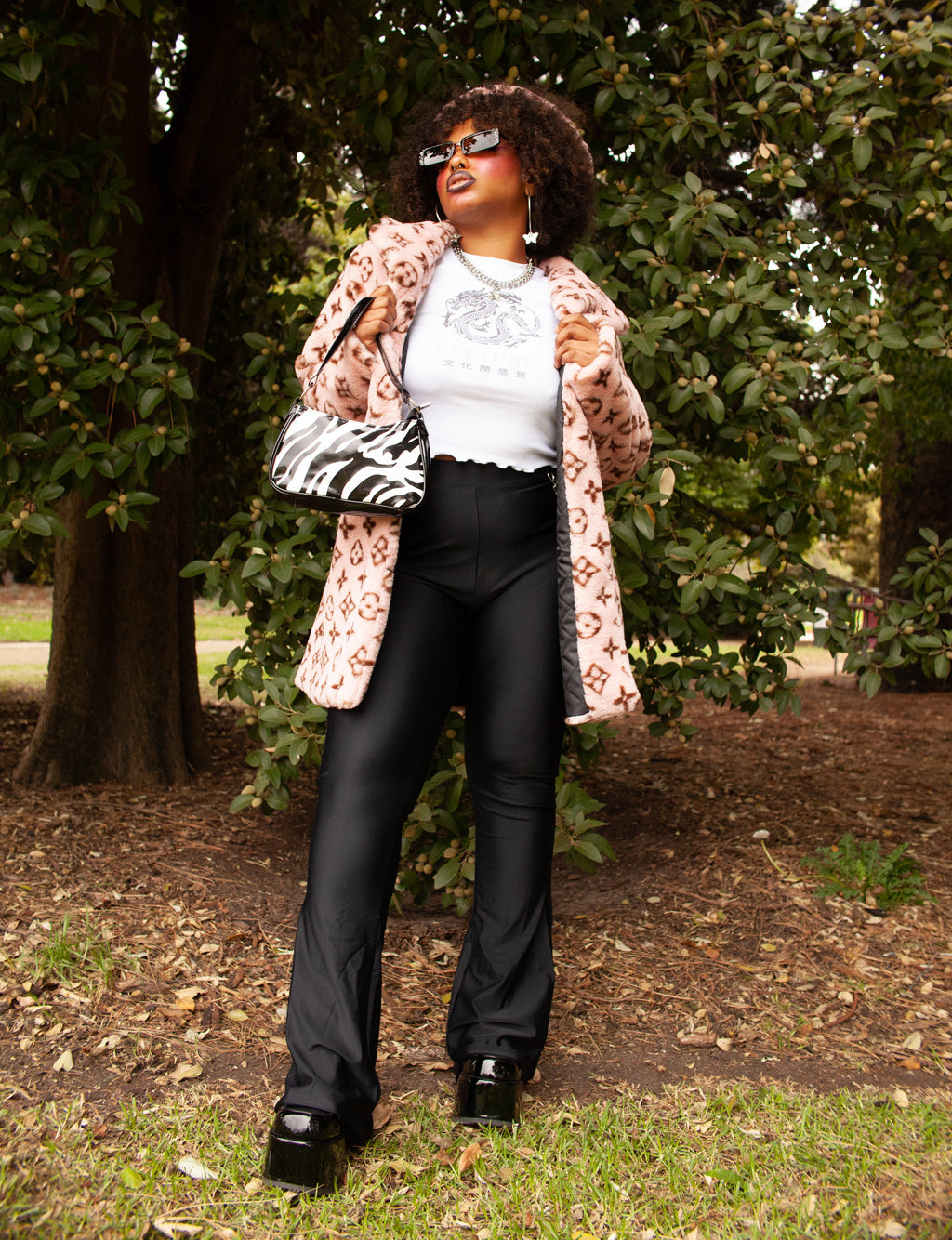 LUXURIOUS FAUX FUR JACKET - PINK  MADE 4 U 