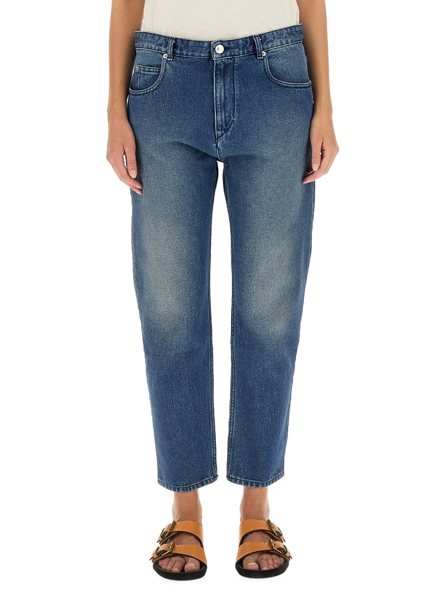 MARANT ÉTOILE    NEA COTTON DENIM JEANS