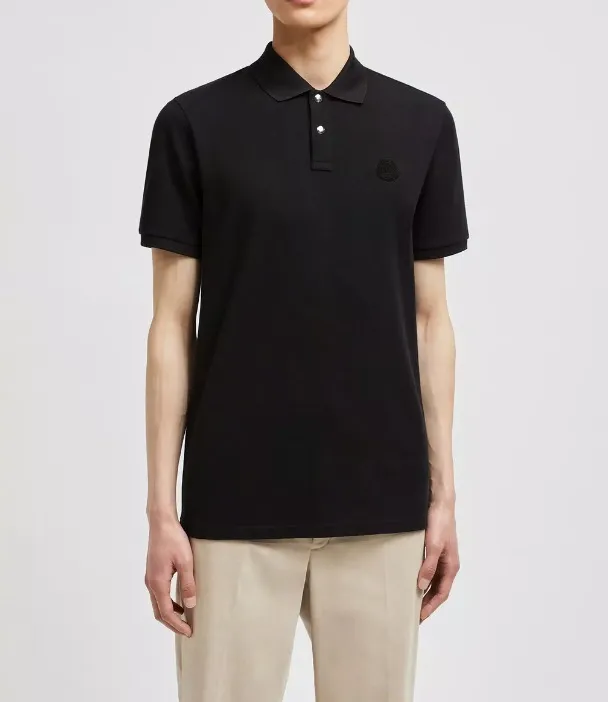 MONCLER  |Logo Patch Polo Shirt