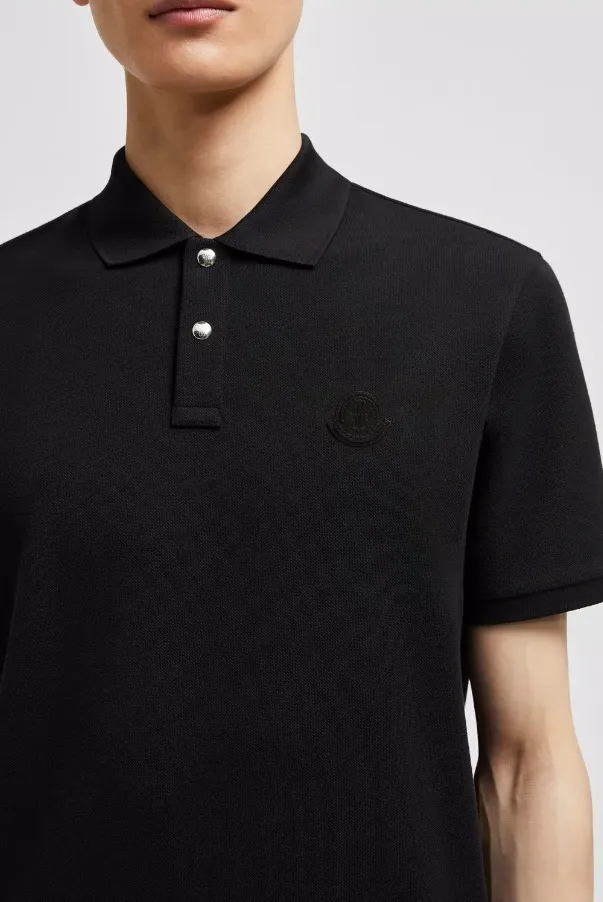 MONCLER  |Logo Patch Polo Shirt