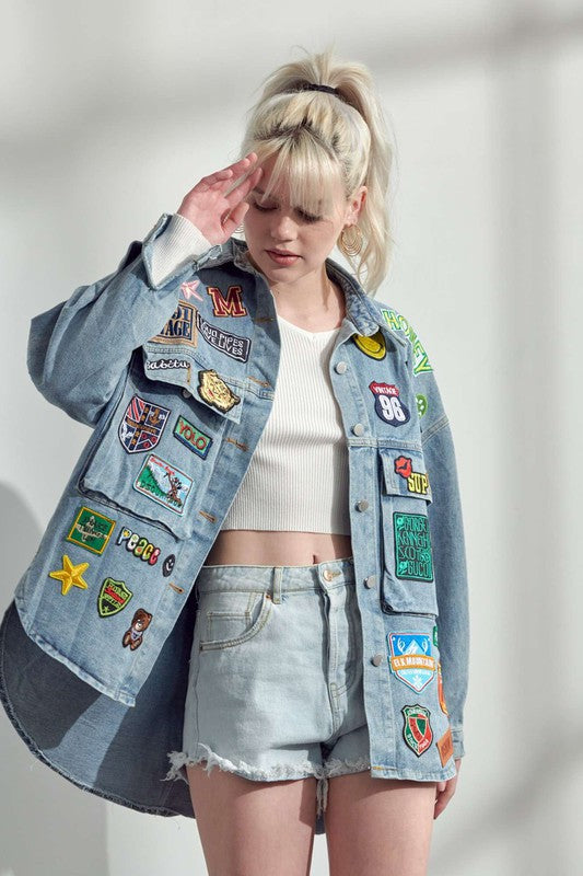 Multi Patch Jacket