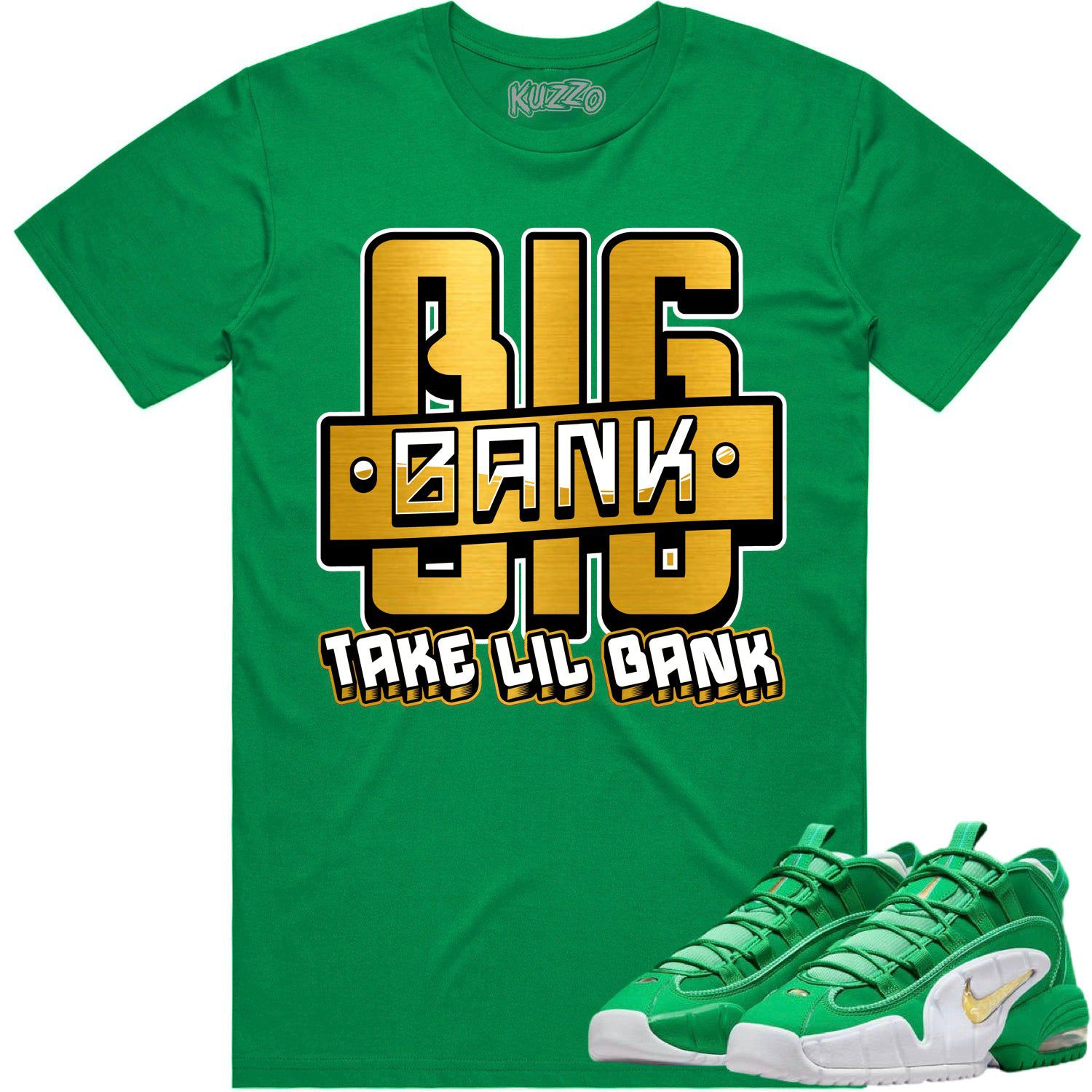 Penny 1 Stadium Green 1s Shirt to Match - GOLD METALLIC BIG BANK