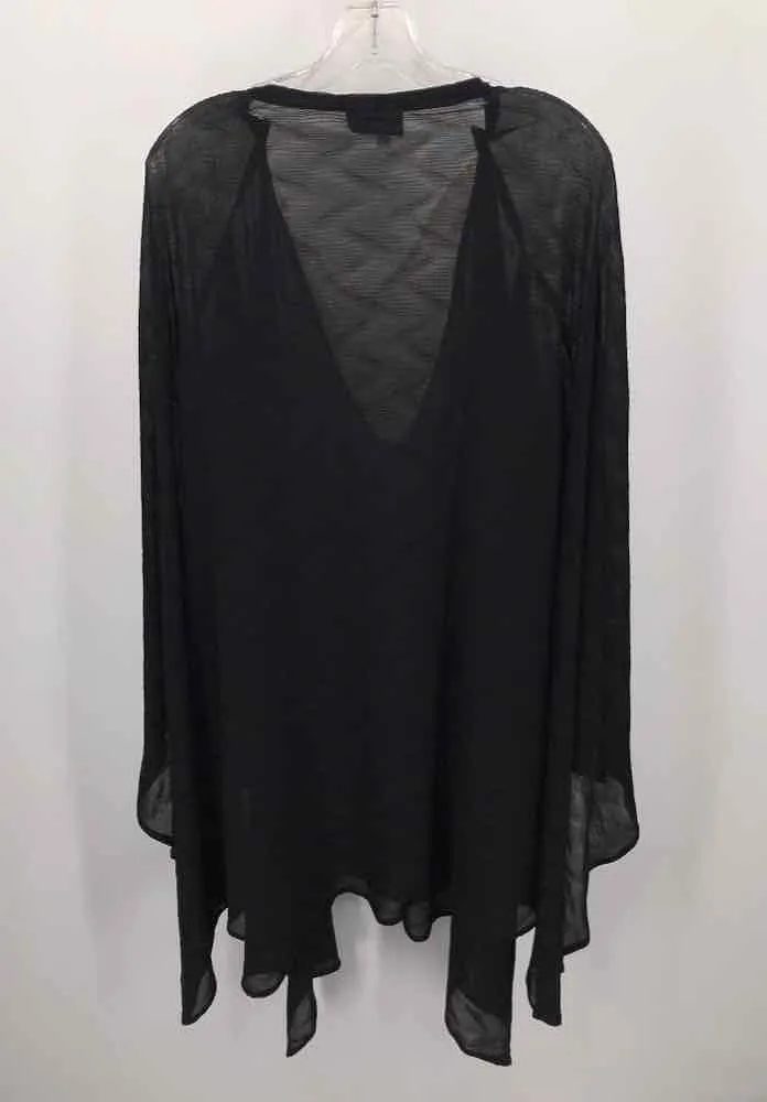 Pre-Owned Aimee's Atelier Black Size One Size Tunic Blouse