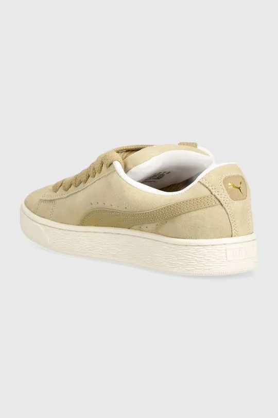 Puma leather sneakers Suede XL beige color 395205