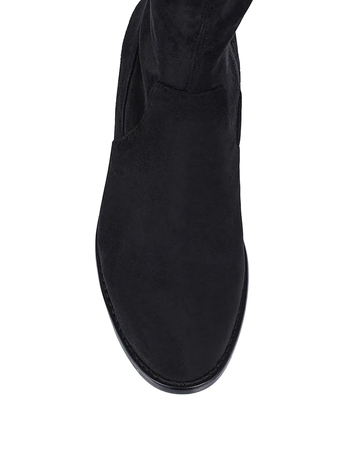 Quest Tall Boots - Black Microsuede