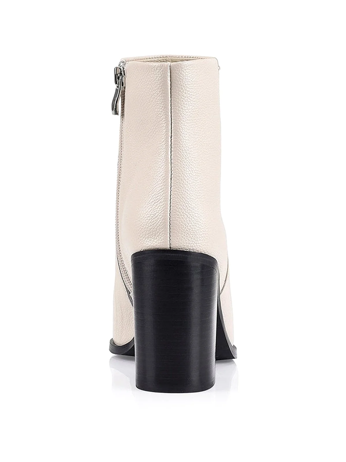 Ria Ankle Boots - Bone Leather