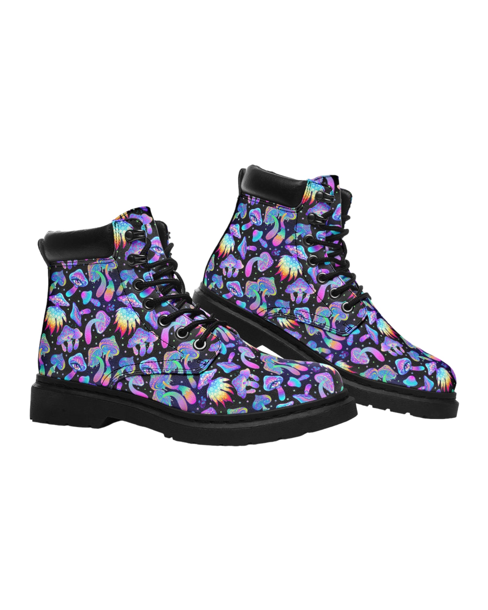 Shroomin Black Festival Boots