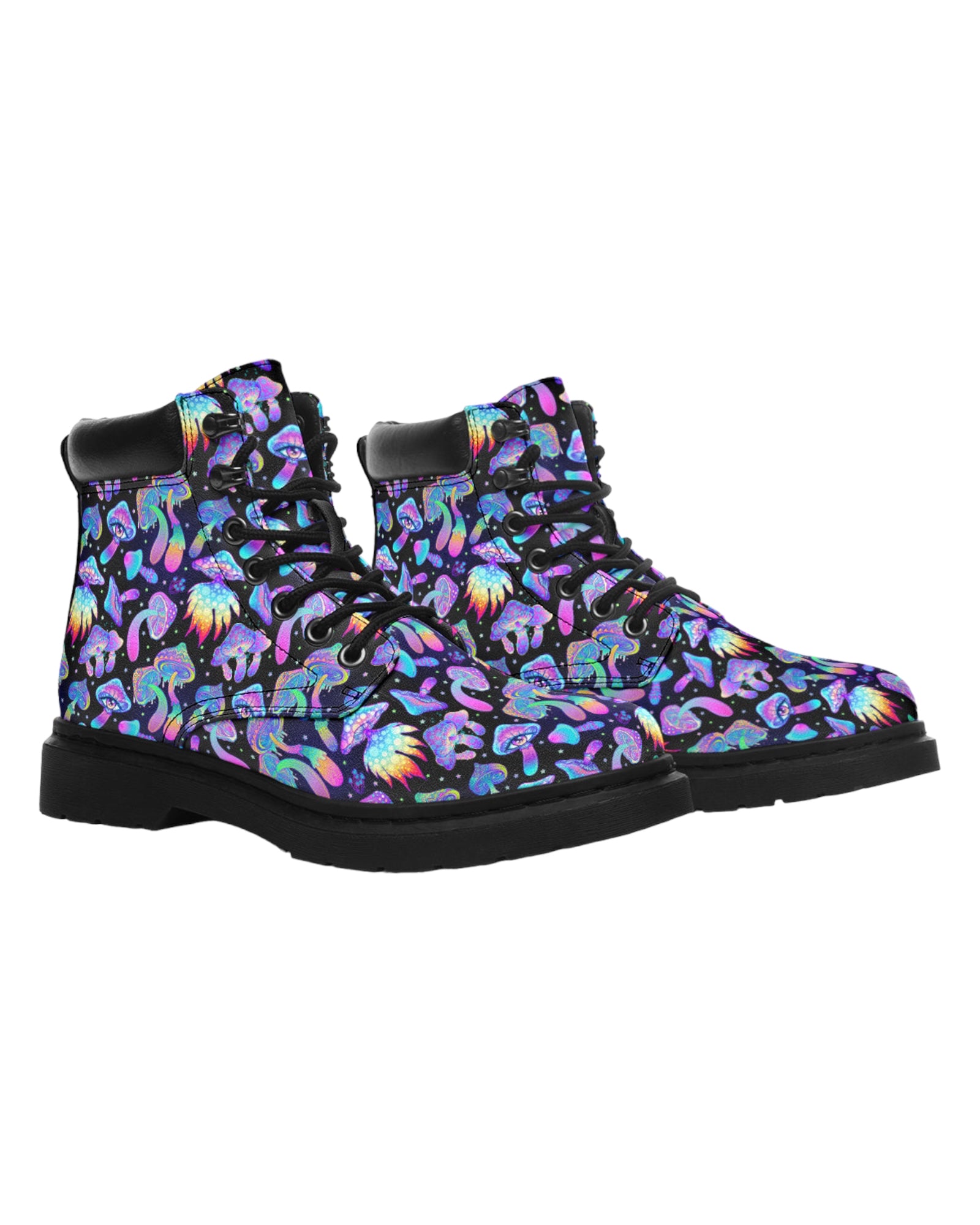 Shroomin Black Festival Boots