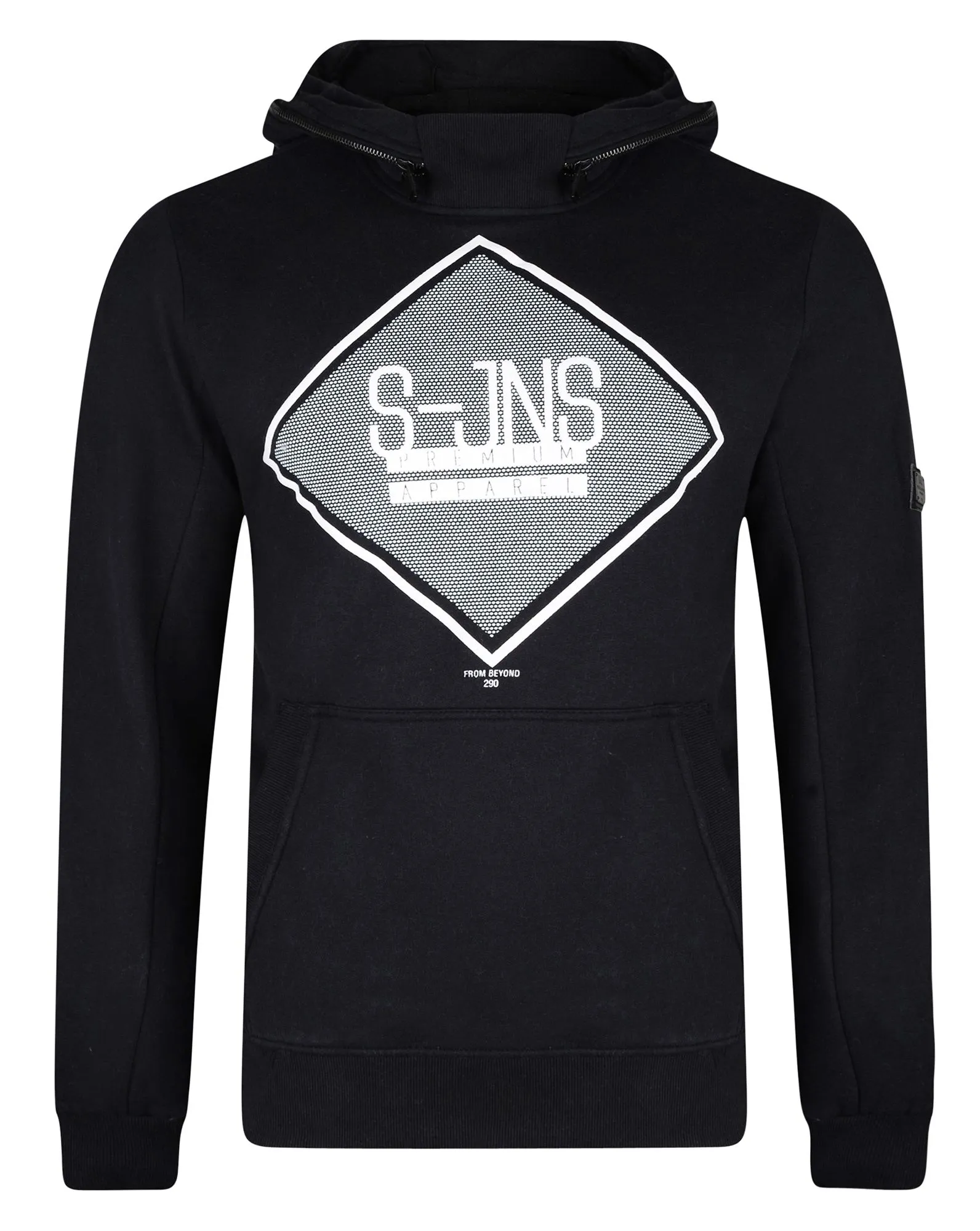 Smith & Jones Cinture Hoodie Black