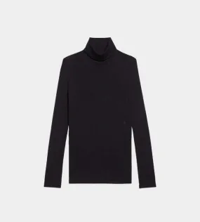 Soft Turtleneck - Black