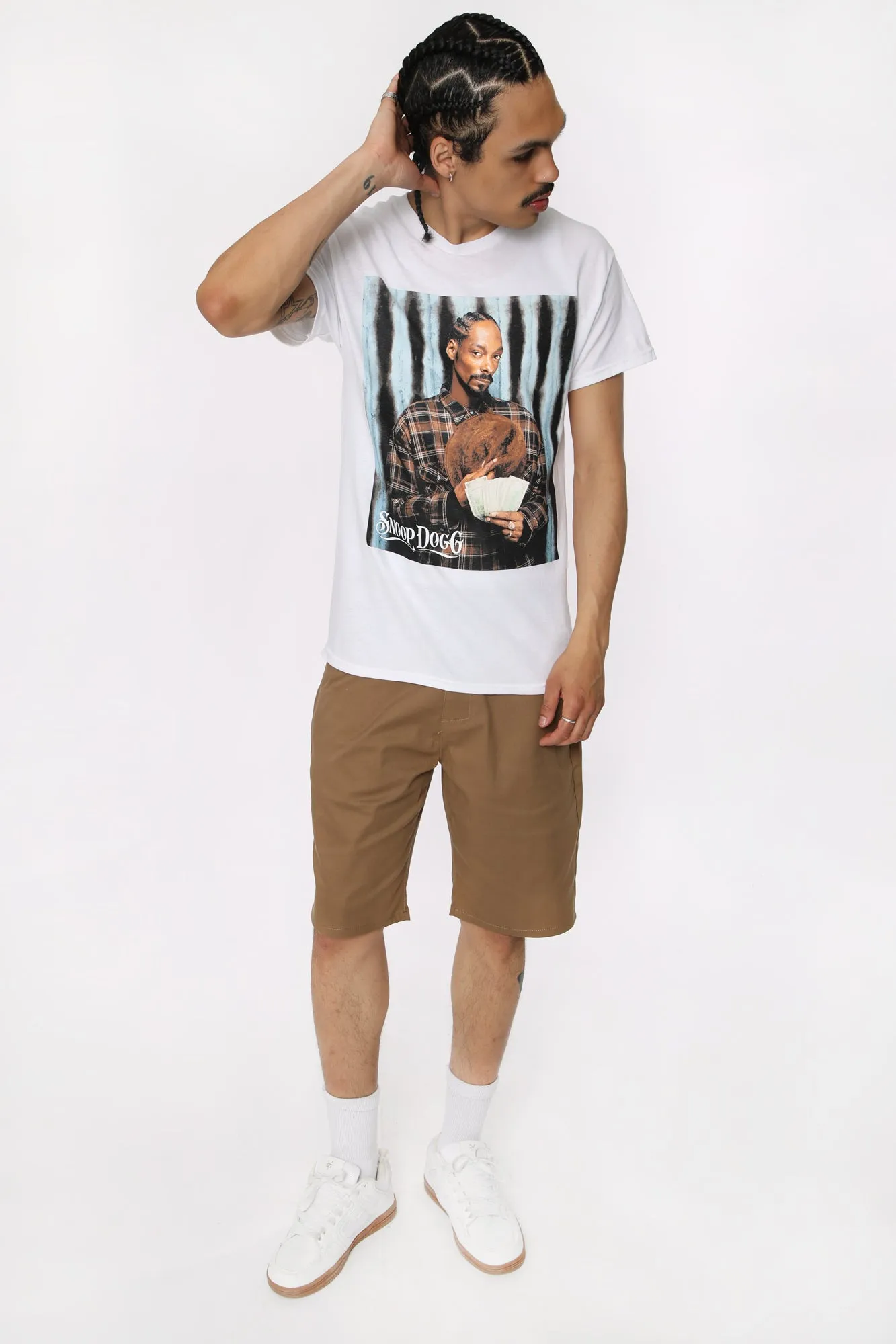 T-Shirt Imprimé Snoop Dogg Homme