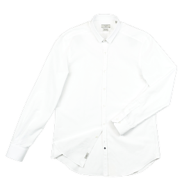 Timothee shirt cotton popeline (white)