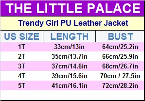 Trendy Girl PU Leather Jacket