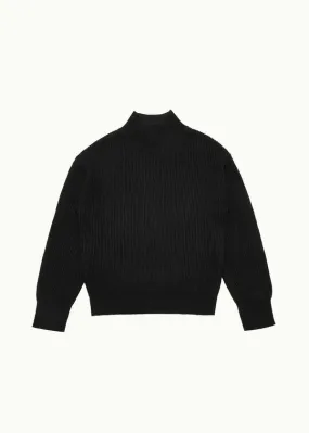 Turtleneck Pullover - Black