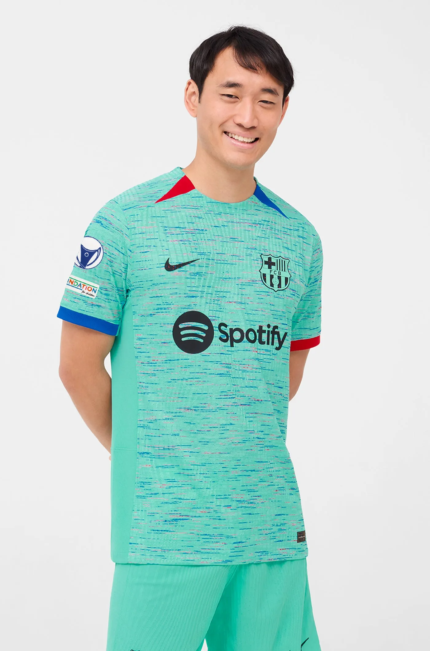 UWCL FC Barcelona third shirt 23/24 Player's Edition - WALSH