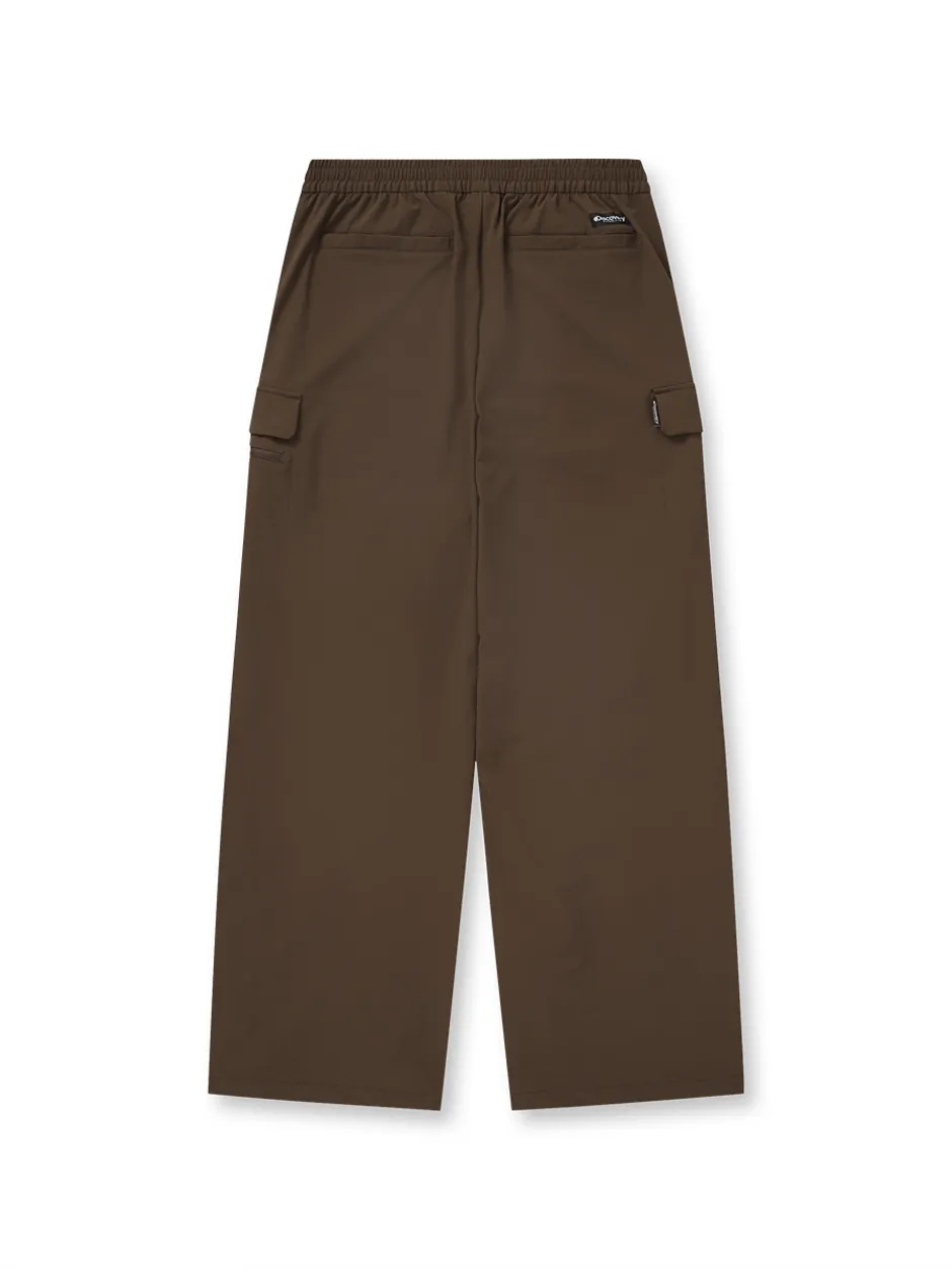 [WMS] Woven Essential Training String Pants D.Brown