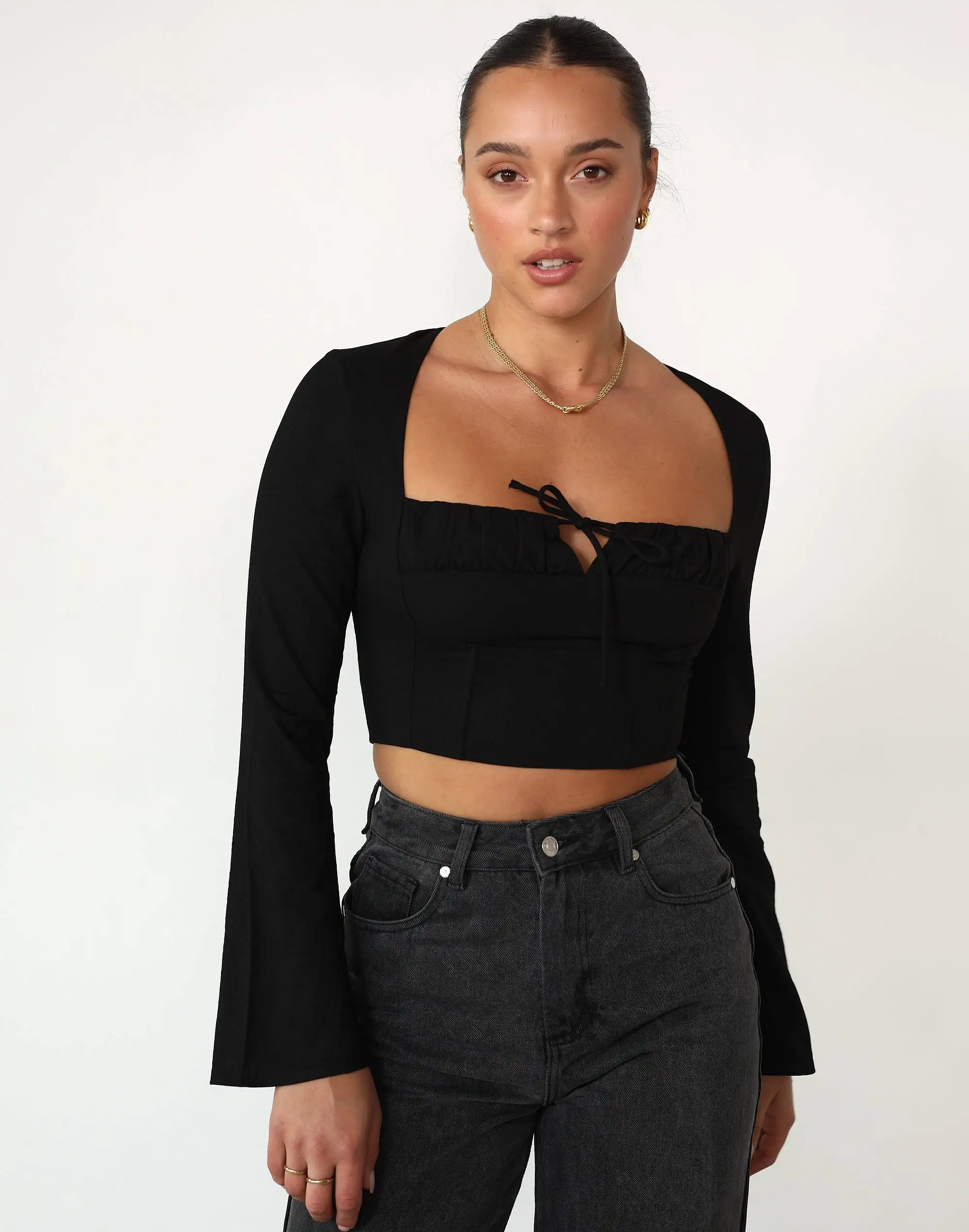 Zane Corset Top (Black)